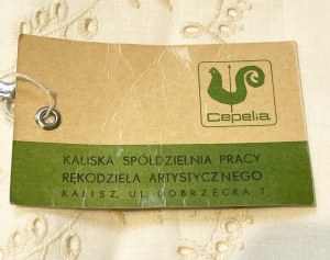Povlak na polštář , Kaliska Spółdzielnia Pracy Rękodzieła Artystycznego, 1982