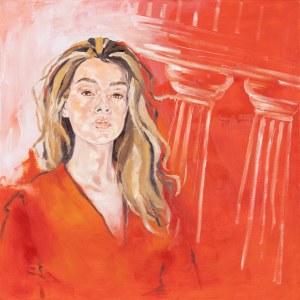 Eliza Piechnik, Czerwona orchidea, 2025