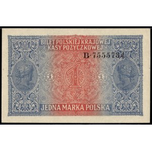 Poland. 1916 1 Marka Polska General B