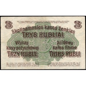 Poland. 1916 3 Ruble Prefix U Nabywa