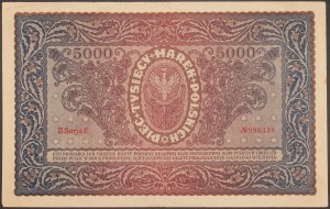 Poland. 1920 5000 Marek Polskich Prefix II serja E