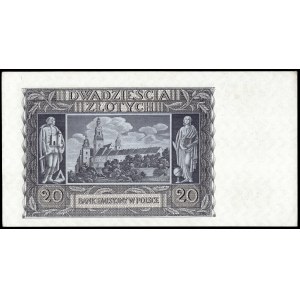 Poland. 1940 20 Zlotych Prefix L