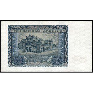 Poland. 1940 50 Zlotych Prefix A