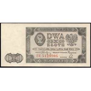 Poland. 1948 2 Zlote Prefix BR