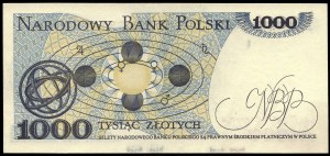 Polsko. 1982 1000 Zlotých Předpona EG