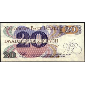 Poland. 1982 20 Zlotych Prefix AA