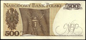 Poland. 1982 500 Zlotych Prefix EE