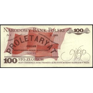 Poland. 1986 100 Zlotych Prefix MK