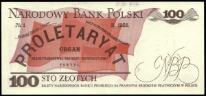 Poland. 1986 100 Zlotych Prefix PF