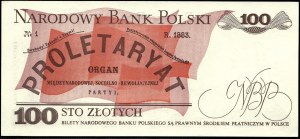 Poland. 1986 100 Zlotych Prefix PH