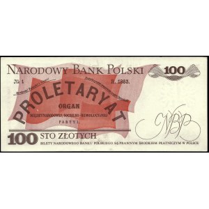 Poland. 1988 100 Zlotych Prefix PP