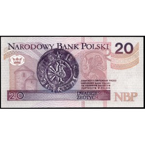Poland. 1994 20 Zlotych Prefix DN