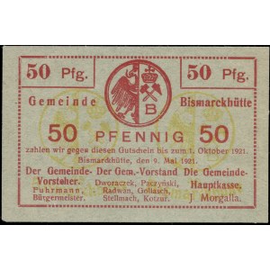 Polsko. Chorzów Batory 50 Fenigow 1921