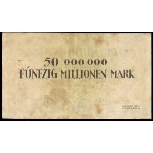Poland. Wrocław 50 Million Marks 1923