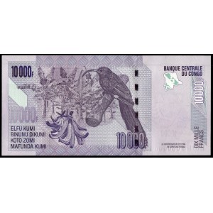 Congo. 10000 Francs 2005 Specimen