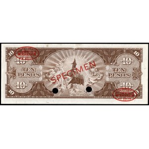 Philippines. 10 Pesos 1949 TDLR Specimen
