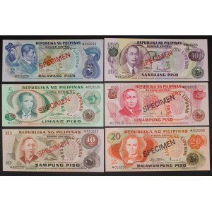 Philippines. 6pcs set Specimen