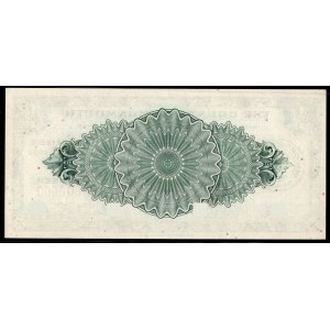 United States of America. Monmouth Scrip 1 Dollar 1934 Specimen E.A. Wright Bank Note Co.. Phila.