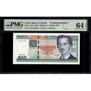 Cuba. 500 Pesos 1519-2019 Commemorative Founding of Havana