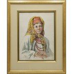Tadeusz RYBKOWSKI (1848-1926), Hucułka z Wiszenki, 1910