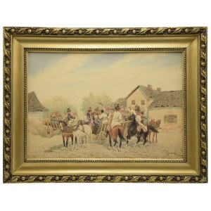 Kajetan KOSIŃSKI (1847-1935), The Wedding of Cracow