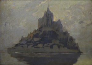 Stanisław DZIEMAŃSKI (1897-1962), Mont Saint-Michel, 1928