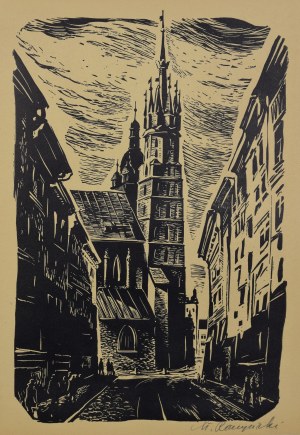 Stanisław RACZYŃSKI (1903-1982), Kraków, teka 10 drzeworytów