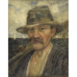 Marian PRZYBYLSKI NOWINA (1884-?), Fisherman