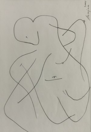 Józef SZAJNA (1922-2008), Akt z cyklu 
