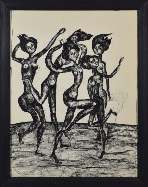 Krystyna BRZECHWA (ur. 1928), Pięć gracji, 1972
