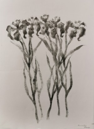 Bronisław CHROMY (1925-2017), Kwiaty, 1983
