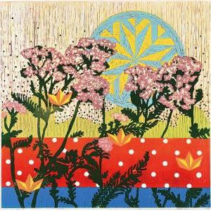 Hanna KUR (b. 1994), Ornamental Garden IV, 2019