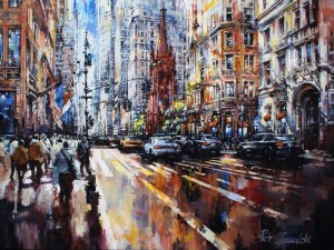 Piotr Zawadzki, Metropolis. Wall Street Trinity Church, 2025