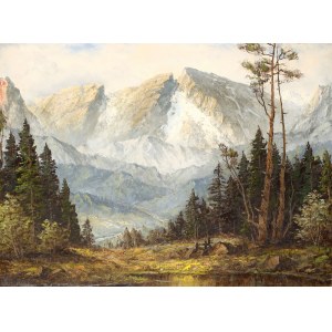 Adolf Wegener (1891-1960), Paysage alpin