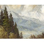 Adolf Wegener (1891-1960), Paysage alpin