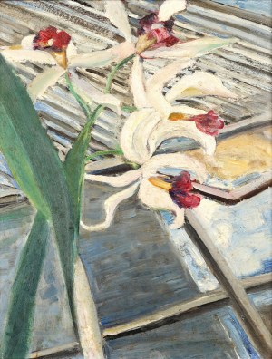 Michalina Krzyżanowska (1883-1962), Storczyki 3, ok. 1956