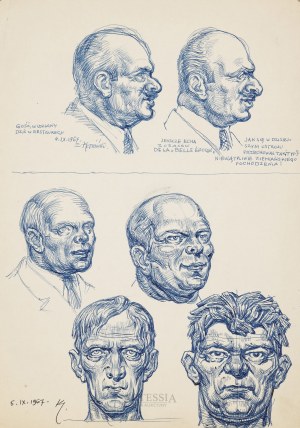 Zygmunt Kamiński (1888-1969), Studia głów, 1967