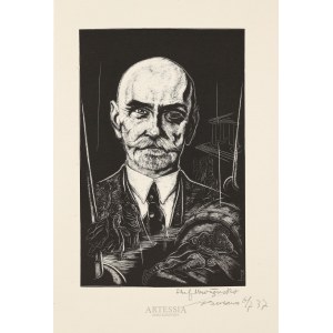 Stefan Mrożewski (1894-1974), Portret Stefana Demby, 1937