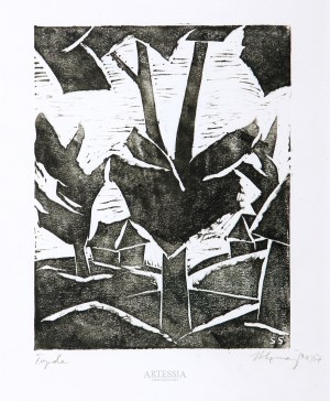 Stefan Szmaj (1893 - 1970), Topole IV, 1957