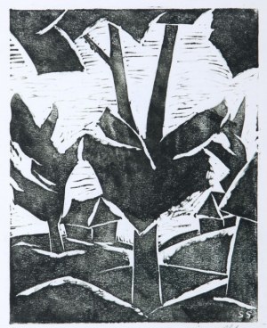 Stefan Szmaj (1893 - 1970), Topole IV, 1957