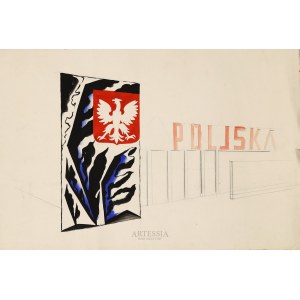 Tadeusz Gronowski (1894-1990), Poljska - pavilion design, 1959