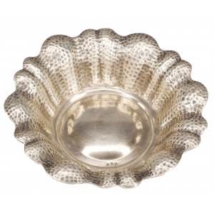 Goldsmith unrecognized, Krakow, 2nd quarter of 20th century, Art deco platter