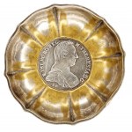 Manufacturer unrecognized, 19th/20th c., Vessel with thaler