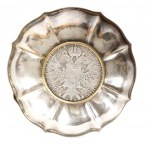 Manufacturer unrecognized, 19th/20th c., Vessel with thaler