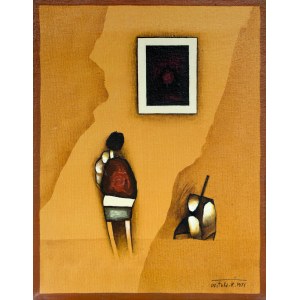 Witold-K ( Kaczanowski Wit ) ( 1932 - 2025 ), z cyklu Ludzie, 1971