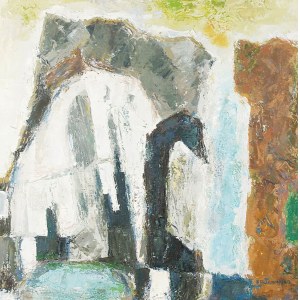 Felicja Pacanowska ( 1907 - 2002 ), b/t, 1961