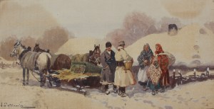 Adam Setkowicz, Scena przed chatami [Przed wyjazdem]