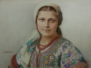 Piotr Stachiewicz, Portret dziewczyny w krakowskim