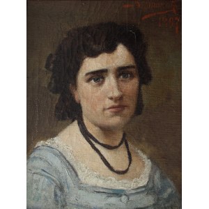 Bronisław Wiśniewski, Portret brunetki