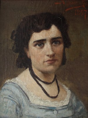 Bronisław Wiśniewski, Portret brunetki